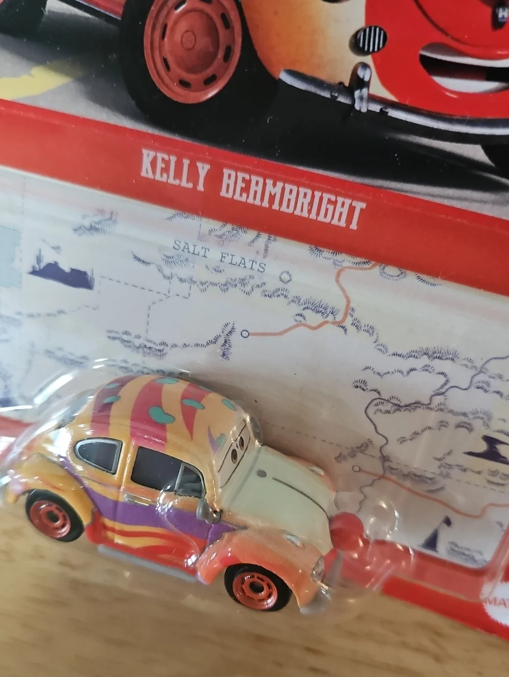 Disney Pixar Cars On The Road Kelly Beambright 1:55 Diecast NIP